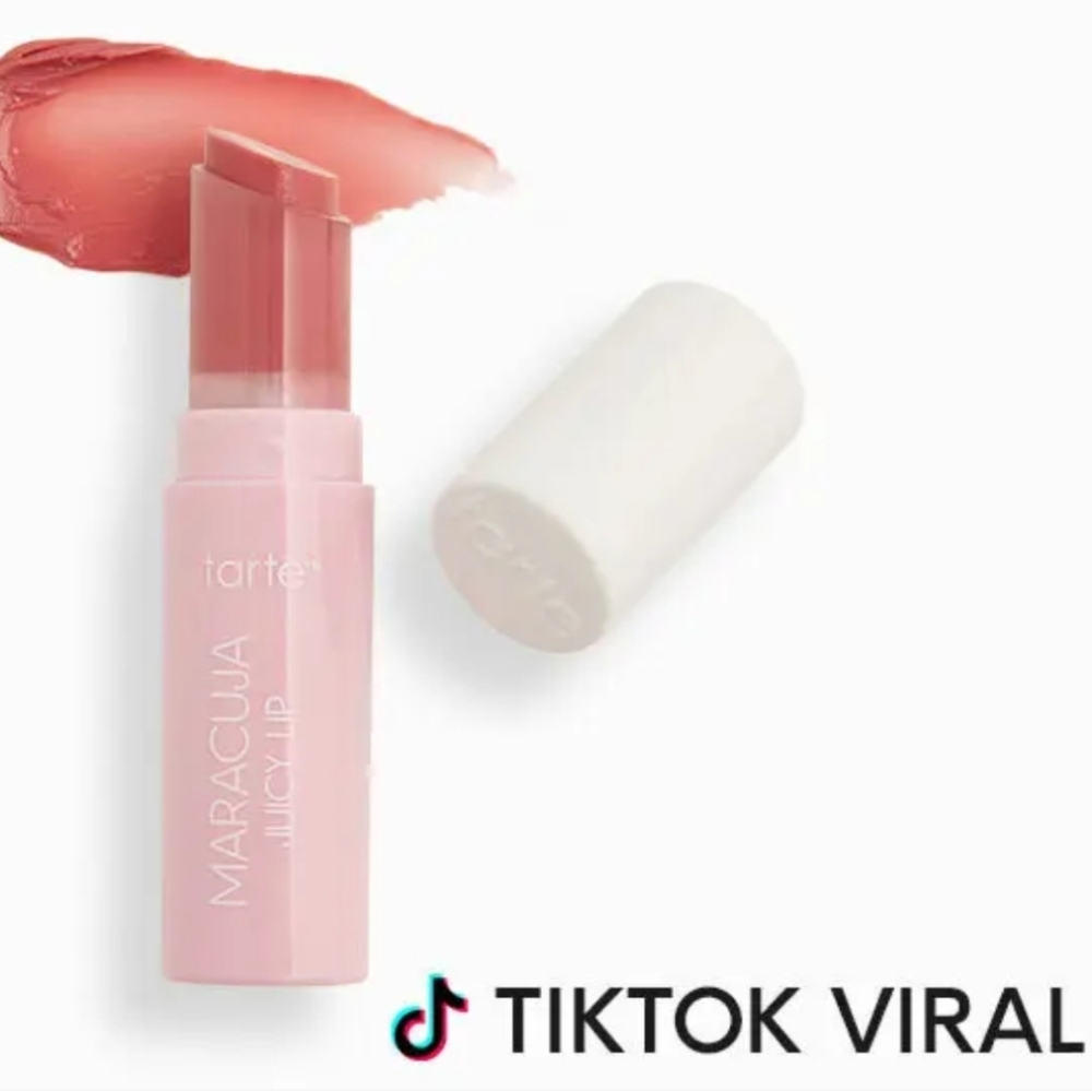TARTE™Maracuja Juicy Lip Balm Gloss in Rose (soft rosy pink) Deluxe Mini